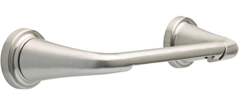 Delta LRK50-BN Larkin Bath Pivoting Toilet Paper Holder Satin Nickel Finish